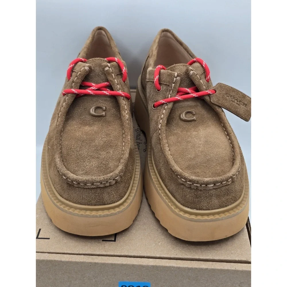 COACH Women's Sculpted C Chukka Boots Sz 10 B(M)- With‎ Coach Tag - Excellent